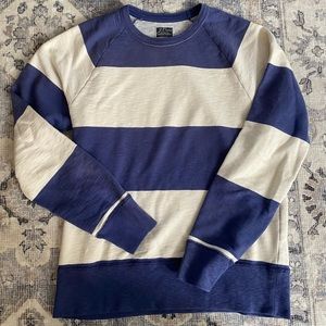 Mens J Crew Medium Slim Vintage Fleece Sweatshirt